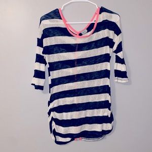 Striped Maternity Shirt